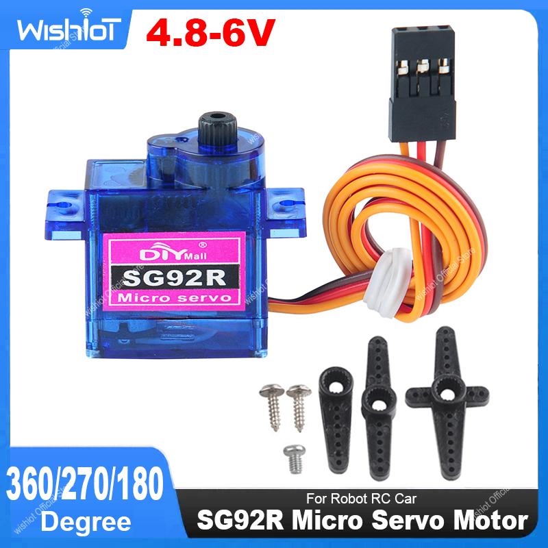SG92R Micro Servo Motor 4.8-6V - огляд і ціна Drone Gimbal Controller